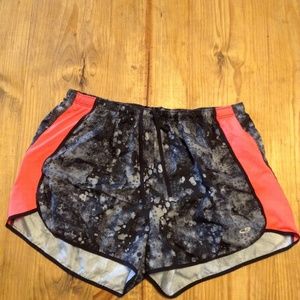 Grey and Black Athletic Shorts